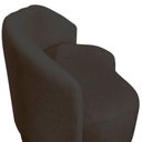 Ver imagem 6 de Namoradeira Decorativa Beatriz Orgânica Veludo Marrom