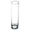 Vaso Tubo Cilindro De Vidro 10x40cm Decoração - 1