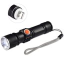 Ver imagem 2 de Mini Lanterna Super Potente Led T6 Recarregável USB com Zoom