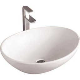 Cuba de Apoio Manplex Oval 7007 Porcelana Branca - 1