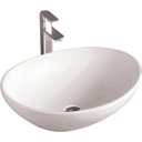 Ver imagem 1 de Cuba de Apoio Manplex Oval 7007 Porcelana Branca