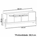 Ver imagem 4 de Cristaleira 050519 e Buffet 050518 para Sala Branco Cedro Dcasa