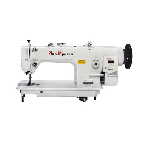 Máquina Costura Industrial Reta Transporte Triplo 01 Agulha Direct Drive 220v SSTC0617D - Sun