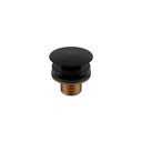Ver imagem 1 de Valvula de Escoamento Luxo para Lavatorio/Cuba/Bide Black Matte - Deca