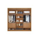 Ver imagem 5 de Guarda Roupa Casal 3 Portas Siena Cinamomo/Of Wie Conquista
