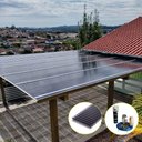 Ver imagem 4 de Kit Policarbonato Fume 4mm 7,00m X 2,00m - Perfis Naturais
