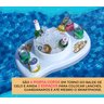 Aquabar Mesa Flutuante Usare Cooler Piscina Bóia Térmico Branco - 12