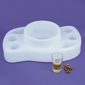Aquabar Mesa Flutuante Usare Cooler Piscina Bóia Térmico Branco