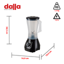 Ver imagem 7 de Liquidificador Agratto Forza Leitoso 1,5l 850w 127v Preto