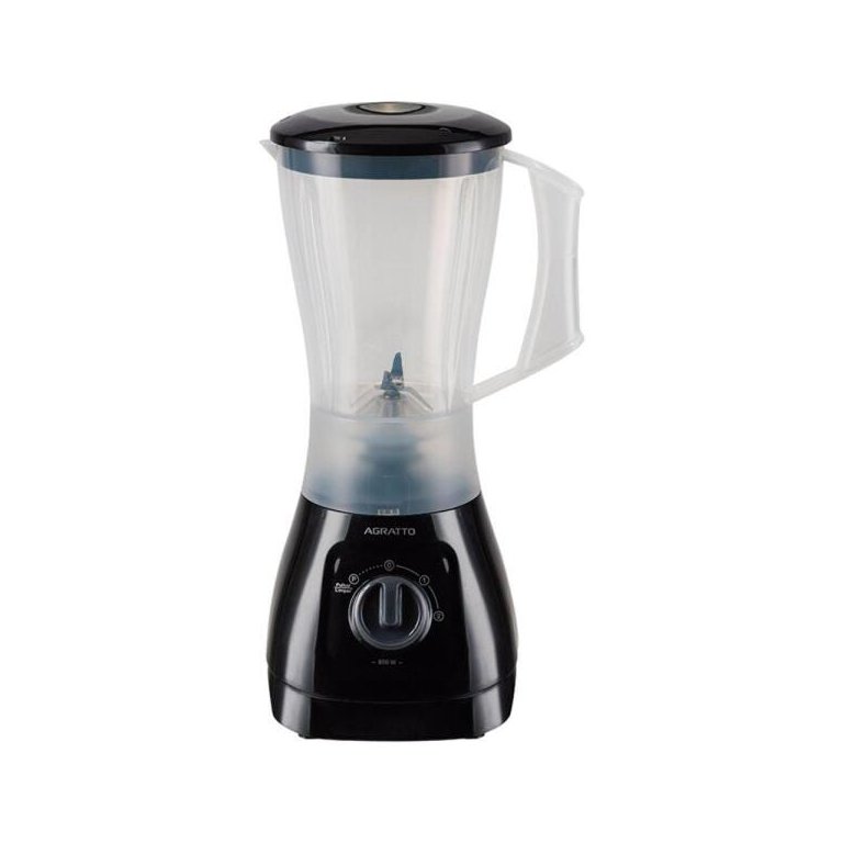 Liquidificador Portátil Potente Preto 850W Copo Leitoso 1,5 Litros Forza 220V, Cor: 220V