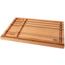 Ver imagem 1 de Tábua de Churrasco Retangular em Madeira de Eucalipto 45x33xcm com Divisória para Farofa Essence
