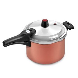 Panela de Pressão Fechamento Externo 4,5L Antiaderente Cobre Maximum Panelux - 1