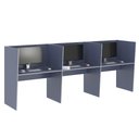 Ver imagem 1 de Guiche Office 3 Lugares Irlanda Azul
