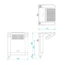 Ver imagem 2 de Chuveiro Lorenzetti Acqua Star Ultra Eletrônico Branco-cromado 220v