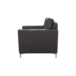 Poltrona de Couro Evidence - Marrom - 3