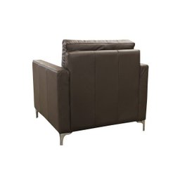Poltrona de Couro Evidence - Marrom - 4