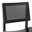 Ver imagem 7 de Kit 2 Cadeiras Gus Madeira Maciça Encosto Telinha - Preto - Assento Preto Madeira