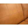 Sofá de Couro Canto Marrocos 3 Lugares - Chaise Direita - Caramelo - 4