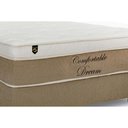 Ver imagem 3 de Cama Box Casal: Colchão Molas MasterPocket Ensacadas Luckspuma Comfortable Dream + Base CRC Suede