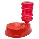 Ver imagem 1 de Bebedouro para Cachorros com Orelhas ou Pelos Longos Vermelho 1L da Four Plast