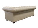 Ver imagem 4 de Sofá Chesterfield de Couro 3 Lugares - Avelã