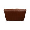 Sofá de Couro Gana 2 Lugares - Conhaque com Brilho - 3