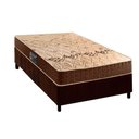 Ver imagem 1 de Conjunto Box Solteiro: Colchão Espuma D28 Confort + Base Crc Suede Brown (88x188)
