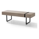 Ver imagem 3 de Recamier Banco Divã 150cm Industrial Para Quarto Sala Luxo