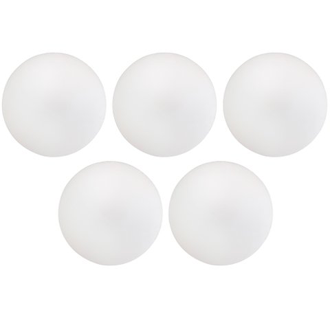 Kit 05 Assentos Redondo Banqueta Cadeira Estofados Poltronas H02 Corino Branco 35 cm - Lyam Decor As