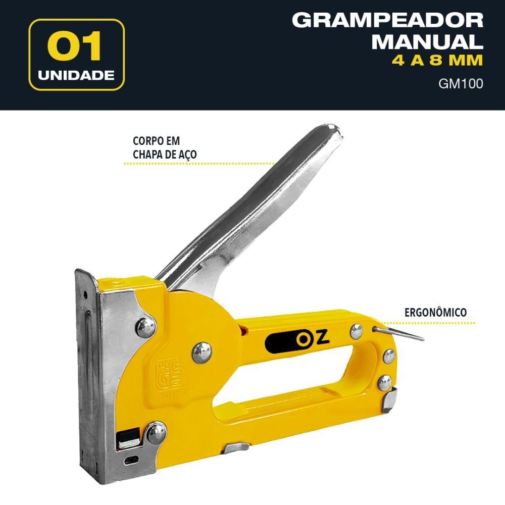 Grampeador manual Oz Modelo GM100 - 2
