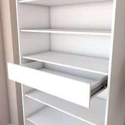 Sapateira Rubi 2 Portas com Espelho 1 Gaveta para 15 Pares de Sapato Branco - Panorama Móveis - 6