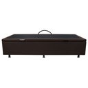 Ver imagem 6 de Base Box Baú para Cama Solteiro 88x188cm Liz S05 Corano Marrom - Mpozenato