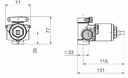 Ver imagem 4 de Base Monocomando De Chuveiro P/ Baixa E Alt Pressão 4493.000