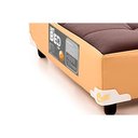 Ver imagem 2 de Colchão Pet Cachorro - Gato Grande Castorpet Bed Marrom-bege (100x80x19)