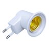 Adaptador Tomada Soquete E27 Chave Liga e Desliga - 4