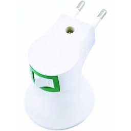 Adaptador Tomada Soquete E27 Chave Liga e Desliga - 2