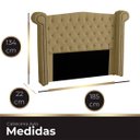 Ver imagem 4 de Cabeceira Casal Queen Size Estofada para Cama Box Ayla Veludo
