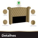 Ver imagem 5 de Cabeceira Casal Queen Size Estofada para Cama Box Ayla Veludo