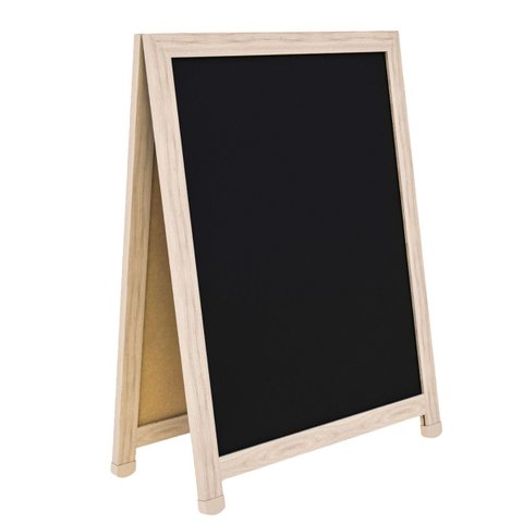 Cavalete de Calçada 80x60cm Soft Prime - Carvalho