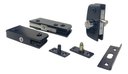 Ver imagem 4 de Kit 01 Instalação Porta de Vidro Pivotante V/a - Preto - Aluminio