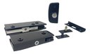 Ver imagem 3 de Kit 01 Instalação Porta de Vidro Pivotante V/a - Preto - Aluminio