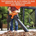 Ver imagem 4 de Aspirador / Soprador / Triturador Elétrico 2500w 127v - Bv25-br - Black Decker