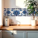 Ver imagem 2 de Faixa Decorativa Adesiva (autocolante) - Aquarela Azul