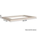 Ver imagem 2 de Tampo de Cozinha Modulado P/ Cooktop Ph 3048 Versalis 80cm Avela - Herval