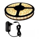 Ver imagem 1 de Fita Led 5050 Branco Quente Rolo 5m com Fonte 12v 5a