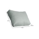 Ver imagem 2 de Kit 2 Poltrona Sala Decorativa Stella Estofada Linho Cinza Base Madeira Castanho - Arkell