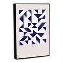 Ver imagem 1 de Quadro Decorativo Bauhaus Design Ii com Moldura Filete