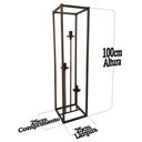 Ver imagem 2 de Luminária de Chão para Decoração de Salas de Estar e Quartos Libertas Rosas Artesanato Luminária de 