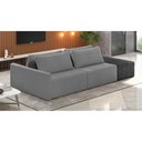 Ver imagem 6 de Sofá Ilha 2 Lugares Living 272cm Modulado Lary Bouclê Pu Pto K01 Cor Cinza