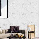 Ver imagem 3 de Kit 4 Placas Decorativa Flexível 3d Revestimento de Parede Mármore Branco - 90x60cm